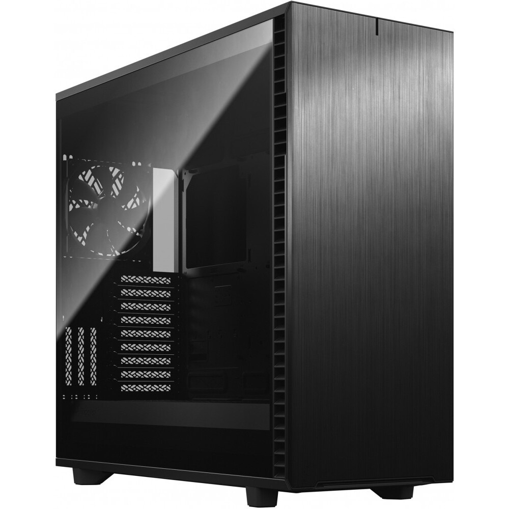 Корпус Azza Pyramid L черный/серебристый без БП ATX 6x120mm 2xUSB3.0 audio bott PSU