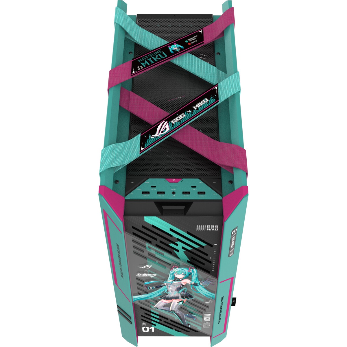 Корпус Azza Pyramid L черный/серебристый без БП ATX 6x120mm 2xUSB3.0 audio bott PSU