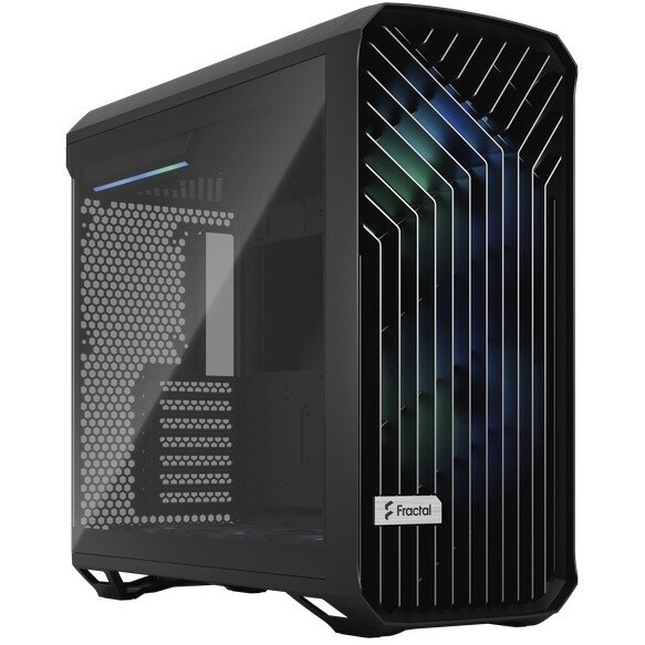 Корпус Azza Pyramid L черный/серебристый без БП ATX 6x120mm 2xUSB3.0 audio bott PSU