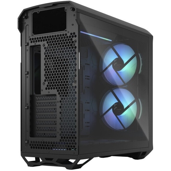 Корпус Azza Pyramid L черный/серебристый без БП ATX 6x120mm 2xUSB3.0 audio bott PSU