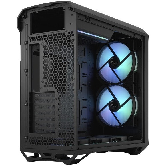Корпус Azza Pyramid L черный/серебристый без БП ATX 6x120mm 2xUSB3.0 audio bott PSU