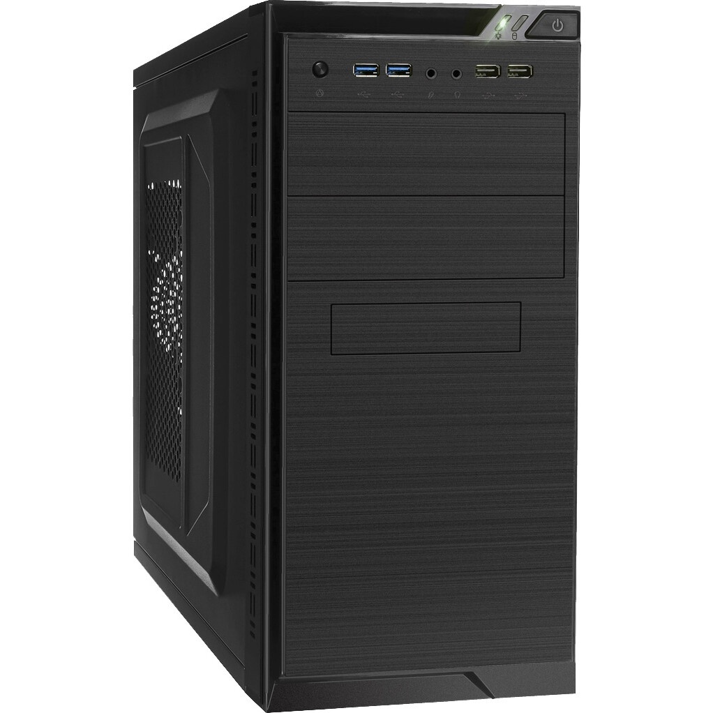 Компьютерный корпус с блоком питания 500Вт./ Case Foxline FL-702, mATX, 1x5.25EXT, 1x3.5EXT, 2x3.5IN