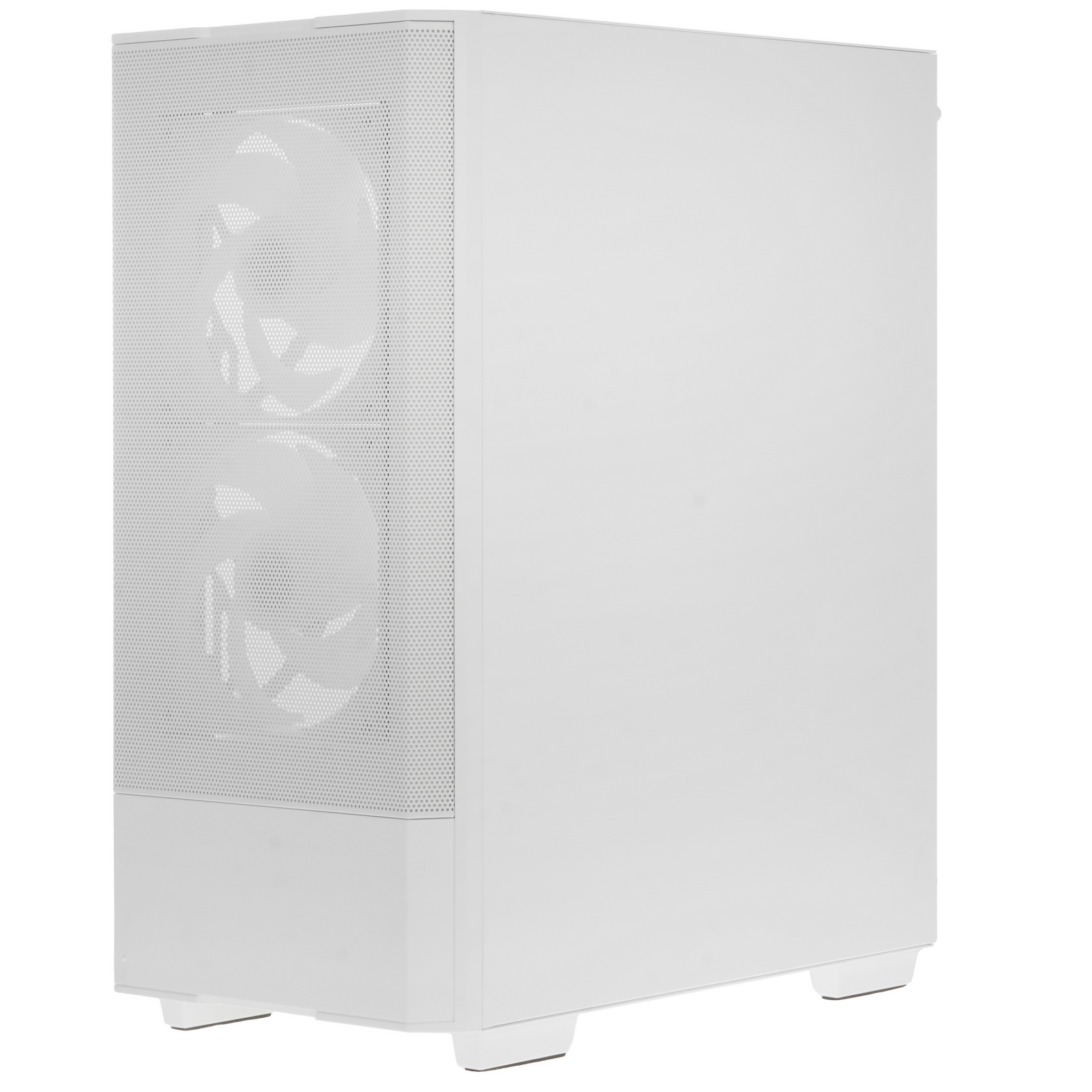 Powercase Mistral AY3W ARGB, Tempered Glass, 2x 140mm +1x 120mm ARGB Fans, белый, ATX (CMAYW-A3)