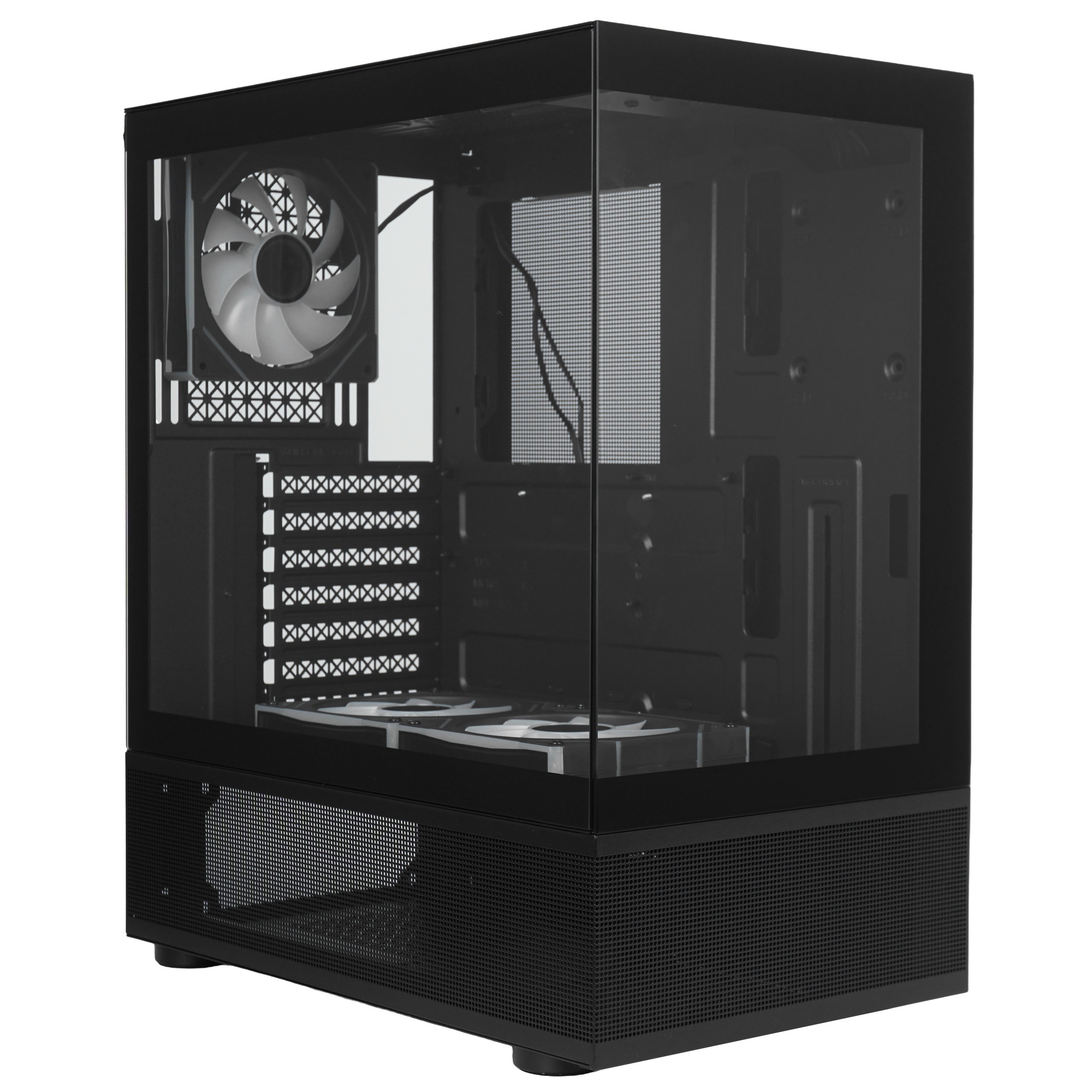 1STPLAYER MIKU Mi7-A ARGB Black / ATX / 3x120mm ARGB fans / Mi7-A-BK-2FC7R-1FC7