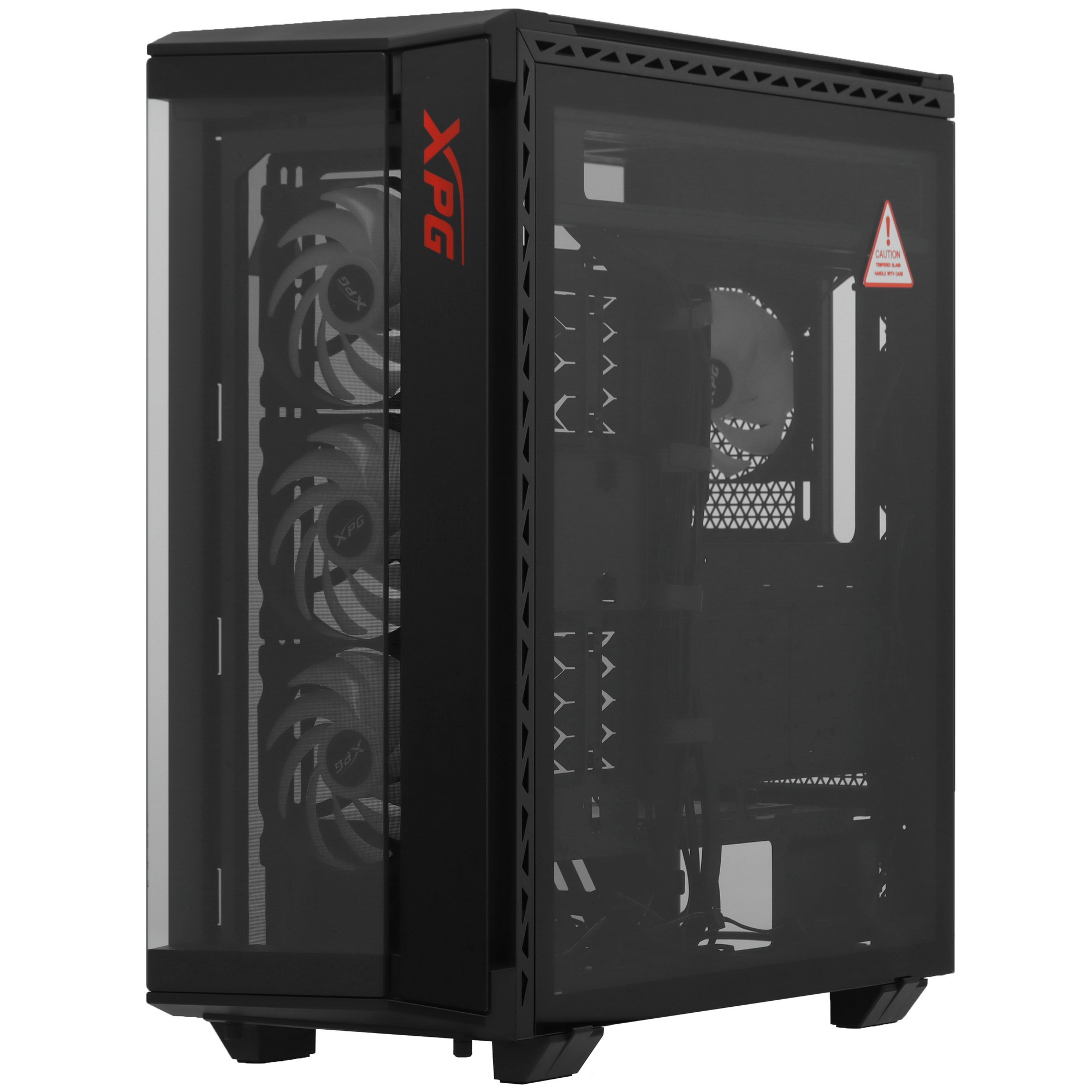 Компьютерный корпус XPG BATTLECRUISER II ST Black (BATTLECRUISERIIST-BKCWW)