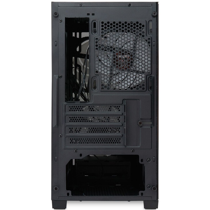 Компьютерный корпус  HSPD M310, Mesh Mini-tower, черный, TG, 0.4 SPCC, 3x120mm ARGB mATX, mITX 180/2