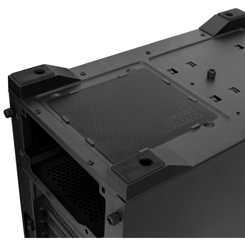 Компьютерный корпус  HSPD M310, Mesh Mini-tower, черный, TG, 0.4 SPCC, 3x120mm ARGB mATX, mITX 180/2