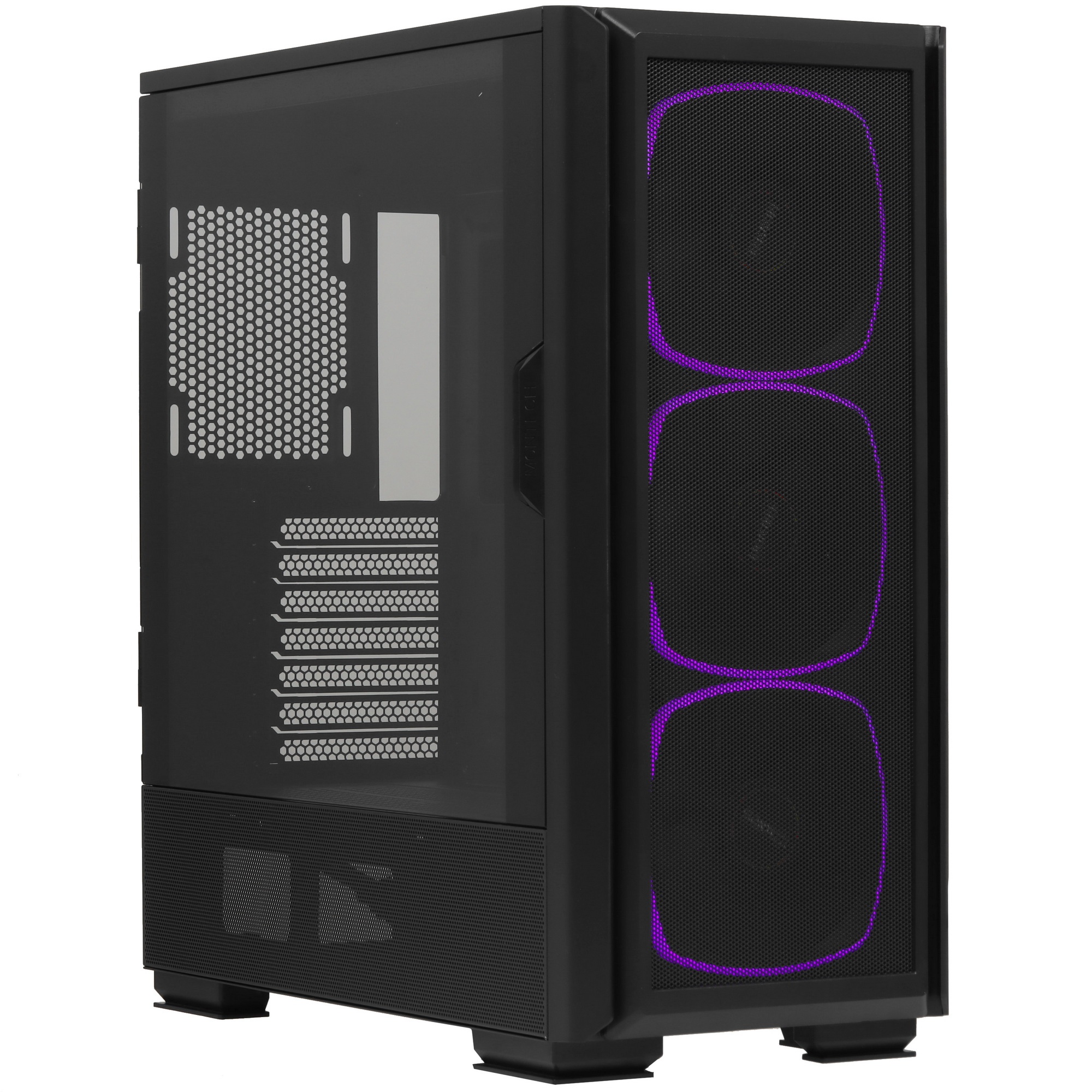 Компьютерный корпус Montech SKY TWO GX черный без БП ATX 3x140mm 2xUSB3.0 1xUSB3.1 audio bott PSU