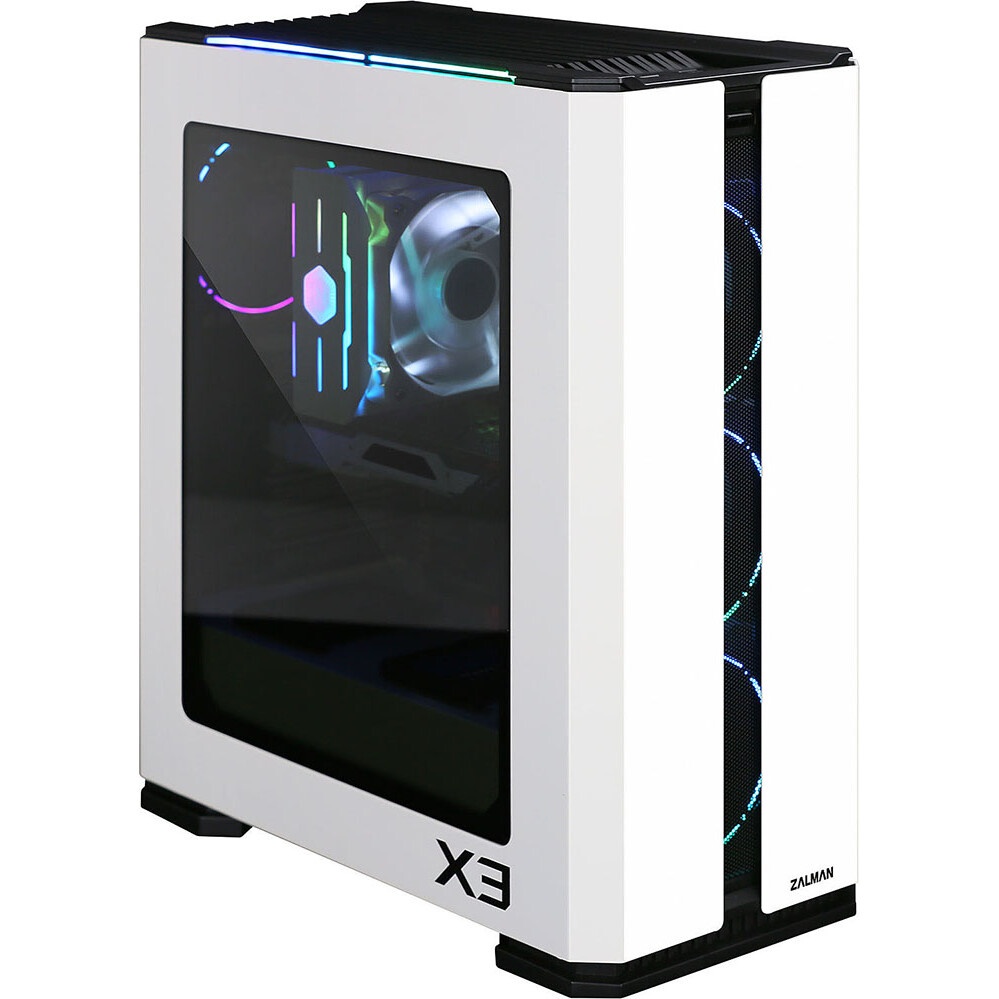 Компьютерный корпус AeroCool / Formula CL-3303W RGB белый без БП ATX 6x120mm 2xUSB2.0 1xUSB3.0 audio