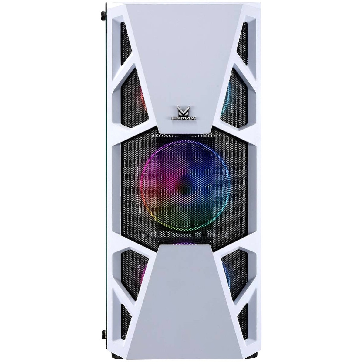 Компьютерный корпус AeroCool / Formula CL-3303W RGB белый без БП ATX 6x120mm 2xUSB2.0 1xUSB3.0 audio