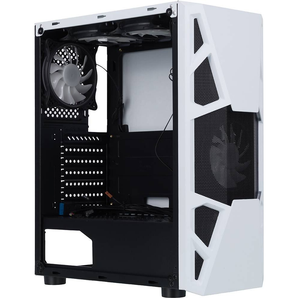 Компьютерный корпус AeroCool / Formula CL-3303W RGB белый без БП ATX 6x120mm 2xUSB2.0 1xUSB3.0 audio