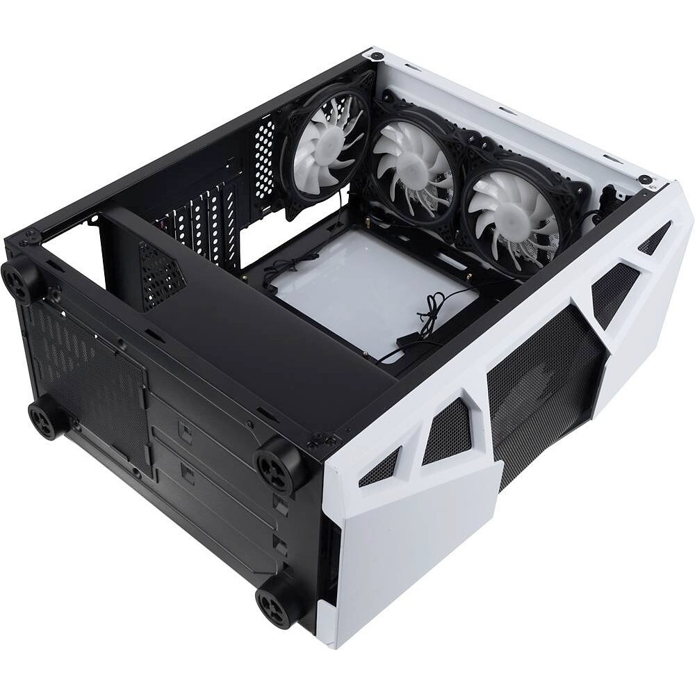 Компьютерный корпус AeroCool / Formula CL-3303W RGB белый без БП ATX 6x120mm 2xUSB2.0 1xUSB3.0 audio