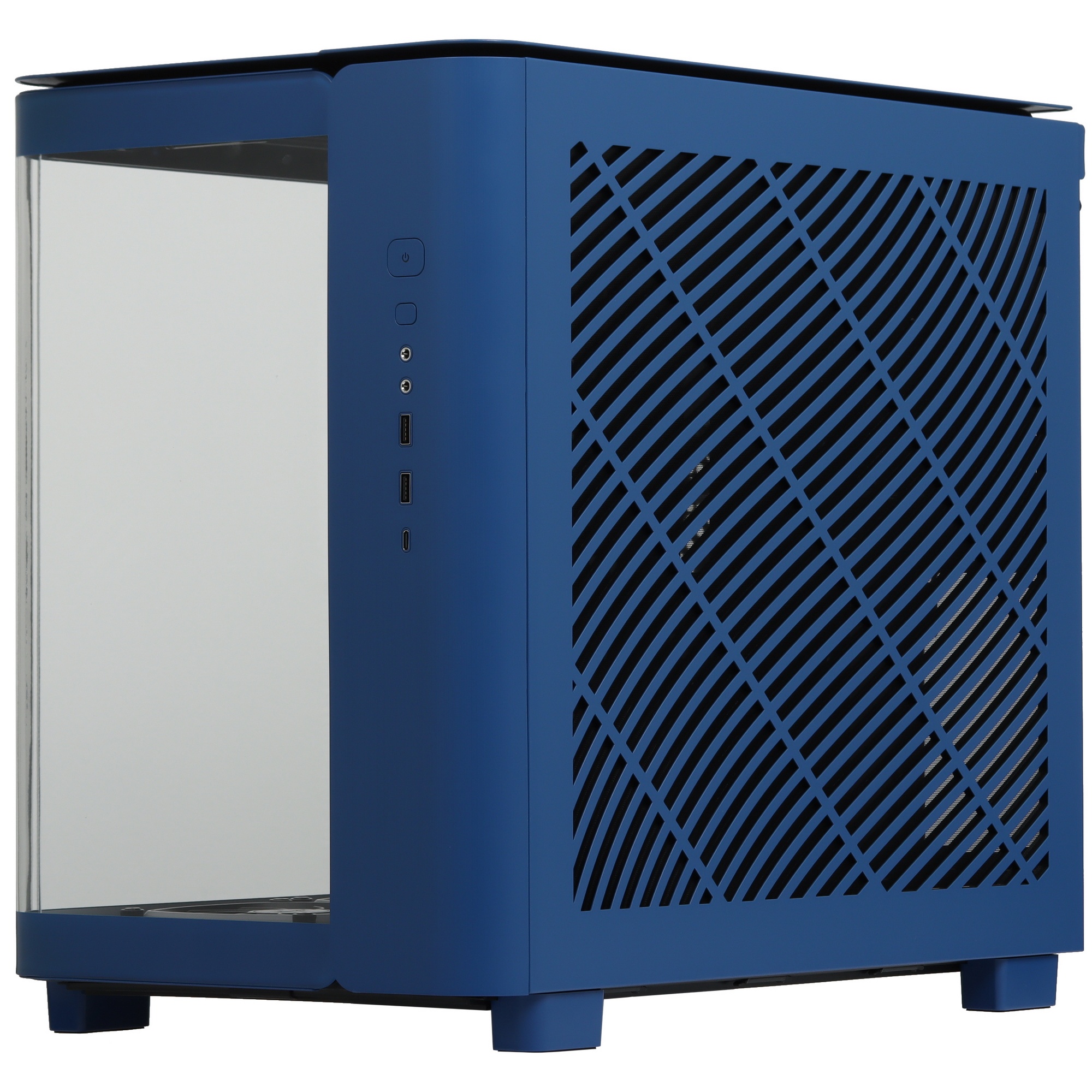 Компьютерный корпус Montech King 95 Pro голубой без БП ATX 4x120mm 2x140mm 1x180mm 2xUSB3.0 audio bo