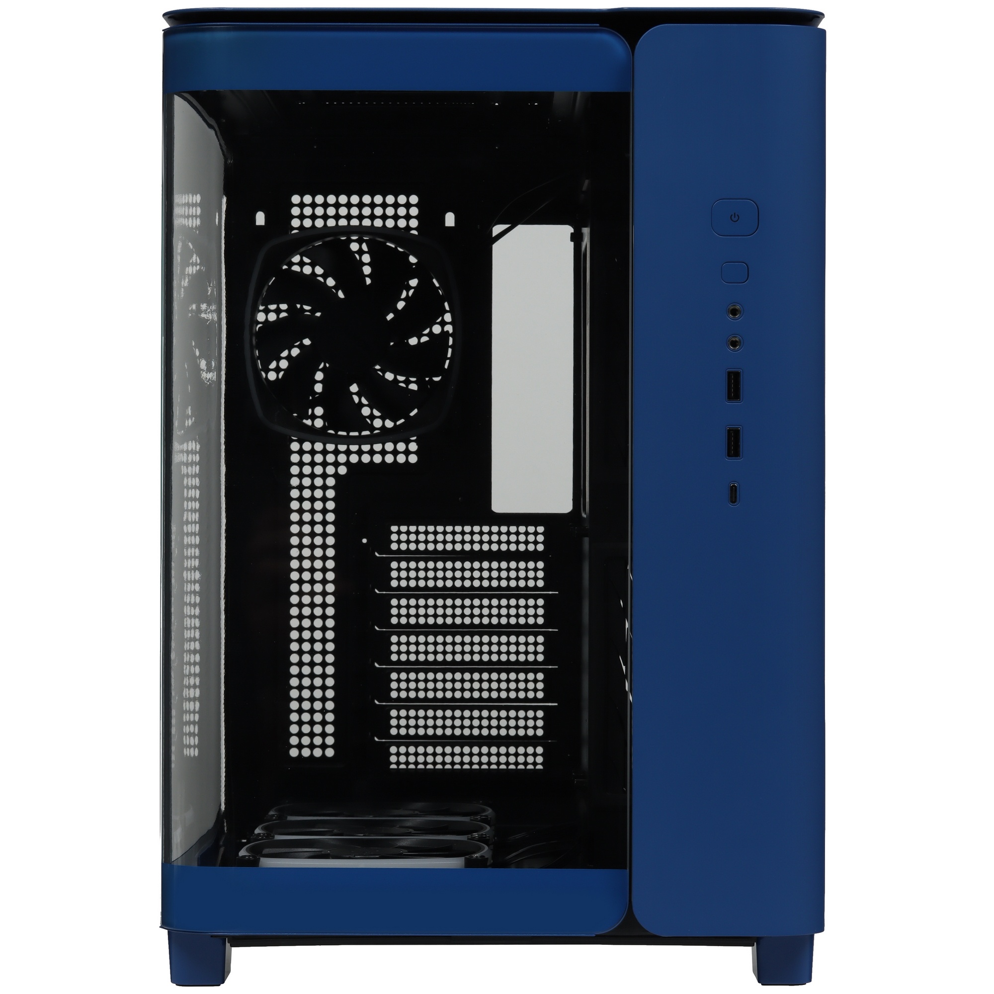 Компьютерный корпус Montech King 95 Pro голубой без БП ATX 4x120mm 2x140mm 1x180mm 2xUSB3.0 audio bo