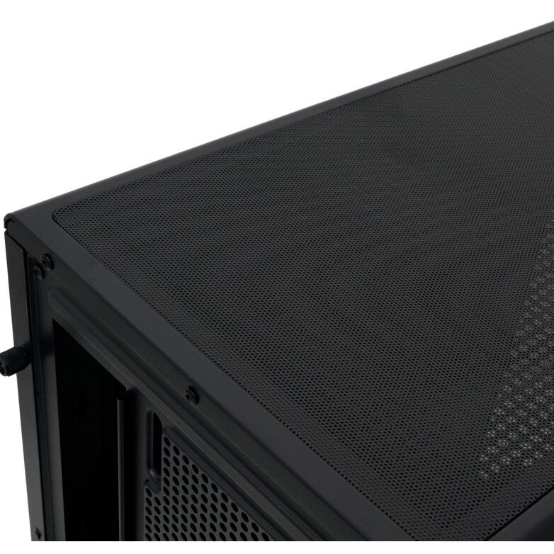 Компьютерный корпус  HSPD M510, Mesh Mid Tower, черный, TG, 0.5 SPCC, 4x120mm ARGB ATX, mATX, mITX 1
