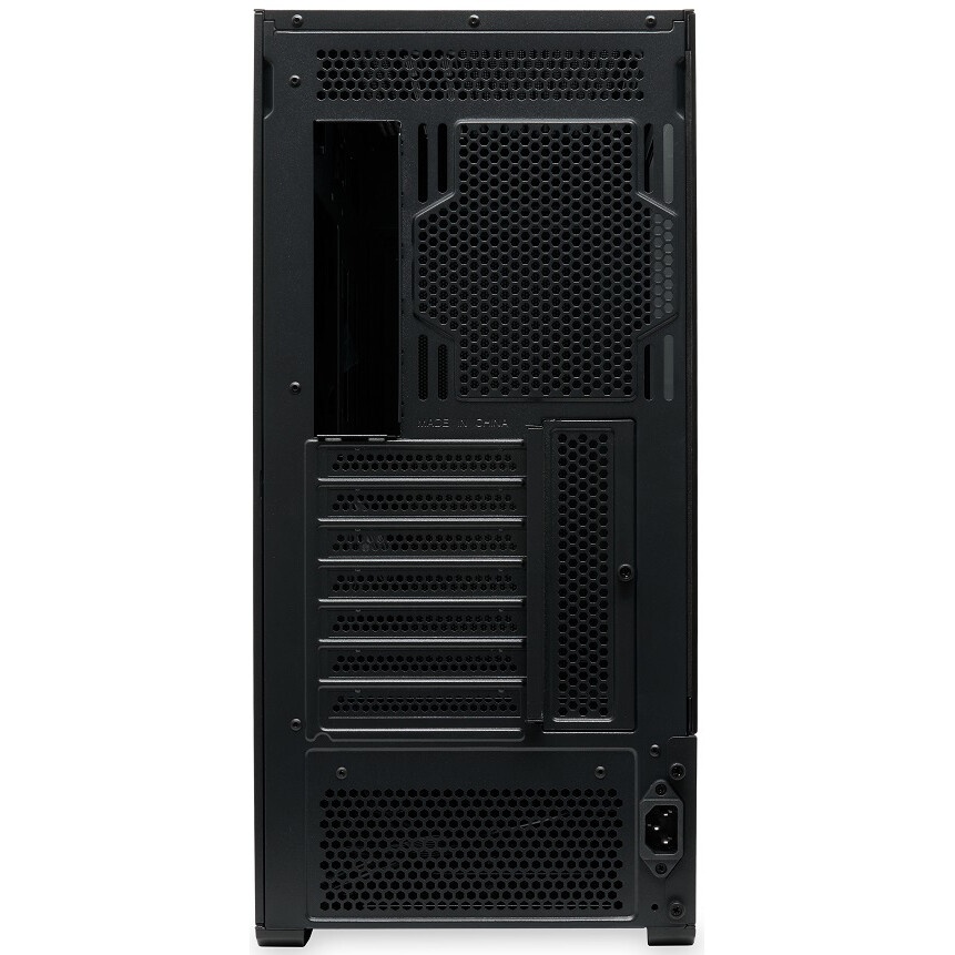 Компьютерный корпус  HSPD M510, Mesh Mid Tower, черный, TG, 0.5 SPCC, 4x120mm ARGB ATX, mATX, mITX 1