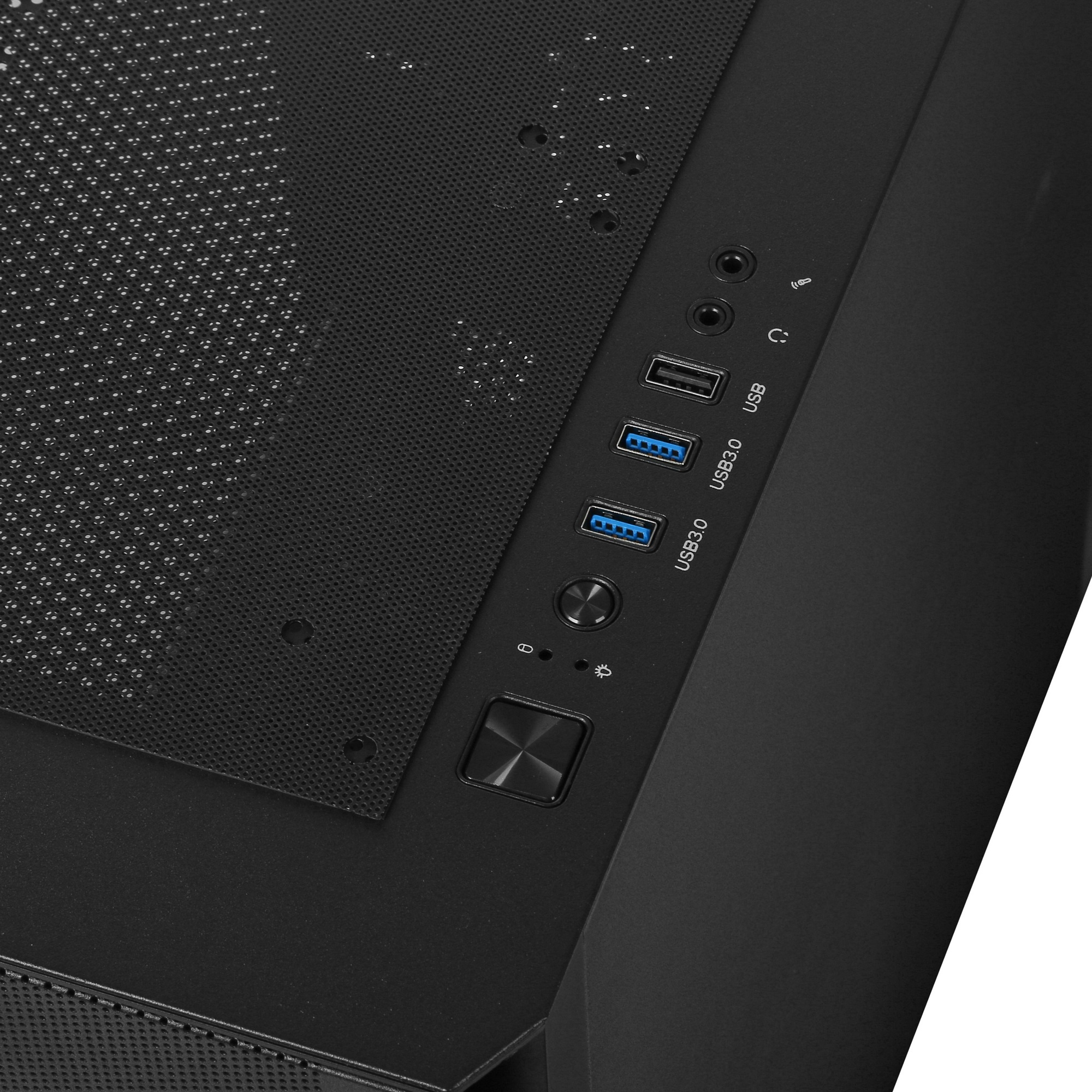 Компьютерный корпус Montech AIR 100 LITE черный без БП mATX 2x120mm 1xUSB2.0 2xUSB3.0 audio bott PSU