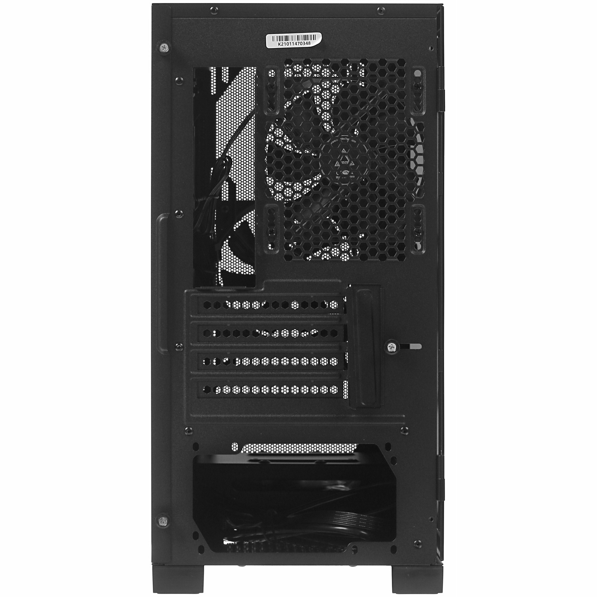 Компьютерный корпус Montech AIR 100 LITE черный без БП mATX 2x120mm 1xUSB2.0 2xUSB3.0 audio bott PSU