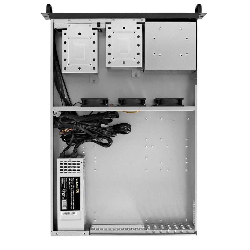 Серверный корпус Ablecom 2U chassis; ATX, Micro-ATX, Mini-ITX MBs; 2 x 3.5''hs + 2 x 3.5'' internal