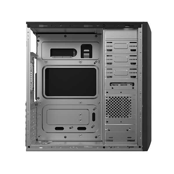 Корпус без блока питания/ Case Foxline FL-816, ATX, 3x5.25EXT, 1x3.5EXT, 3x3.5INT, 2xUSB2.0+1xUSB3.0