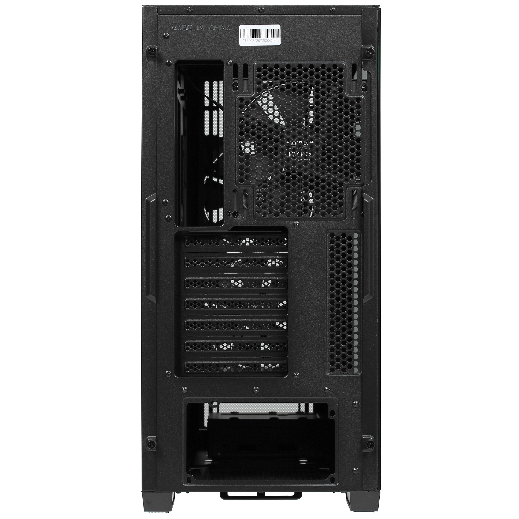 Корпус Montech AIR 903 BASE черный без БП ATX 3x120mm 2xUSB3.0 1xUSB3.1 audio bott PSU