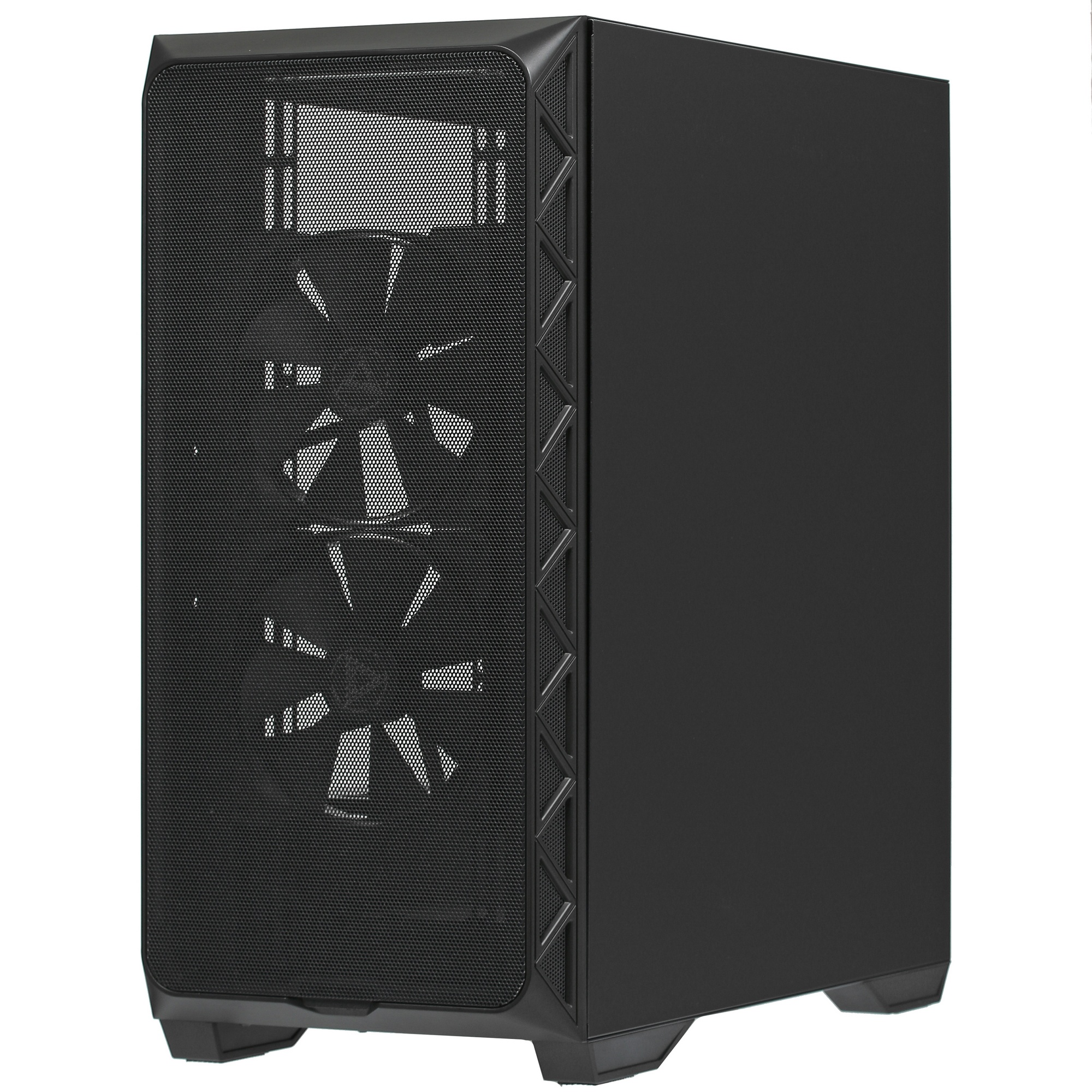 Корпус Montech AIR 903 BASE черный без БП ATX 3x120mm 2xUSB3.0 1xUSB3.1 audio bott PSU