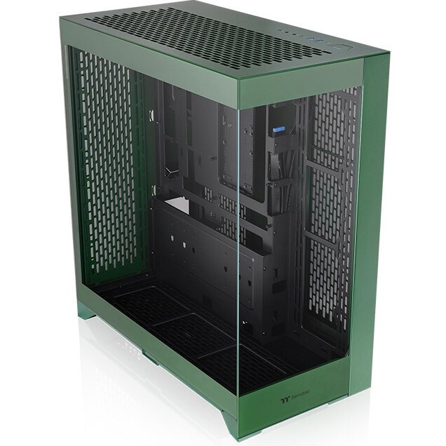 Компьютерный корпус Thermaltake CTE E660MX зеленый без БП E-ATX 13x120mm 11x140mm 2xUSB3.0 audio bot