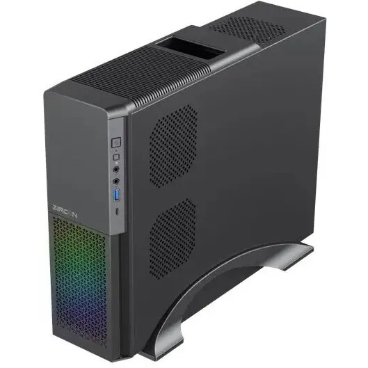 Корпус Desktop ExeGate MI-302U-300 (mATX/mini-ITX, TPS300 8см, 1*USB+1*USB3.0, HD аудио, черный)