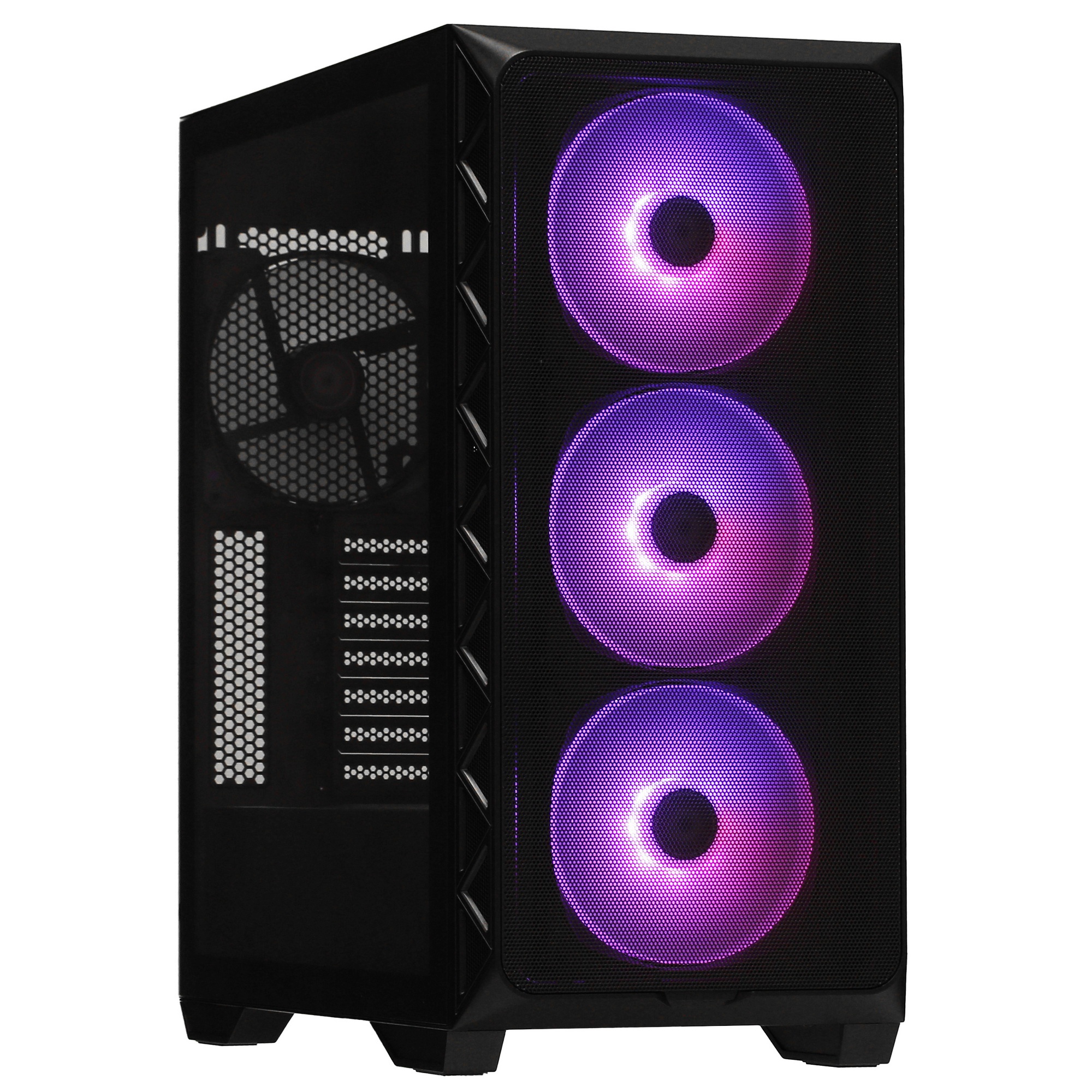 Корпус Montech AIR 903 MAX черный без БП ATX 3x140mm 2xUSB3.0 1xUSB3.1 audio bott PSU