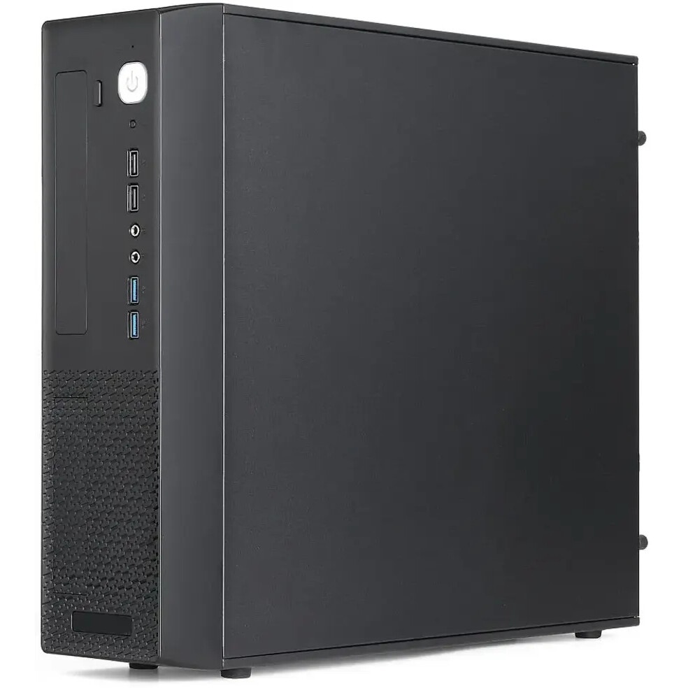 Корпус Desktop ExeGate MI-302U-350 (mATX/mini-ITX, TPS350 8см, 1*USB+1*USB3.0, HD аудио, черный)