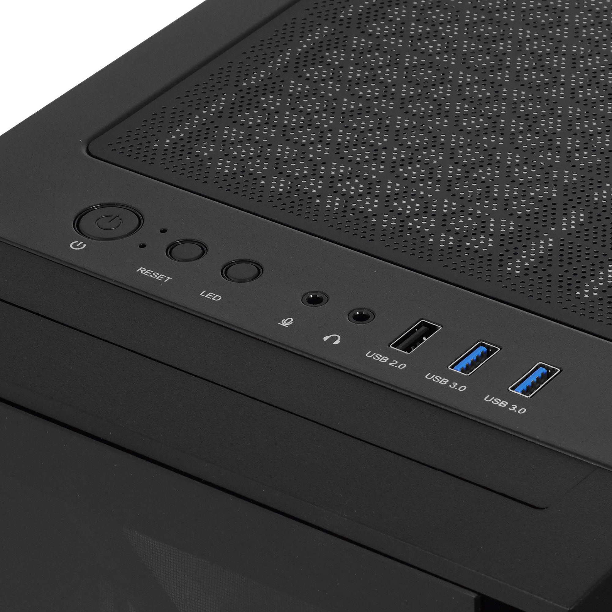 Компьютерный корпус Montech AIR 1000 PREMIUM черный без БП ATX 1x120mm 3x140mm 2xUSB3.0 audio bott P