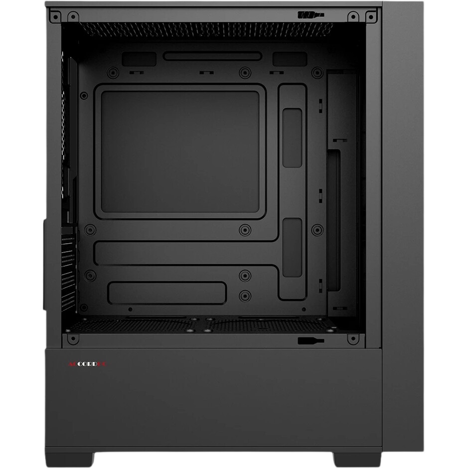 Компьютерный корпус Accord M3302 черный без БП mATX 1xUSB2.0 1xUSB3.0 1xUSB3.1 audio bott PSU
