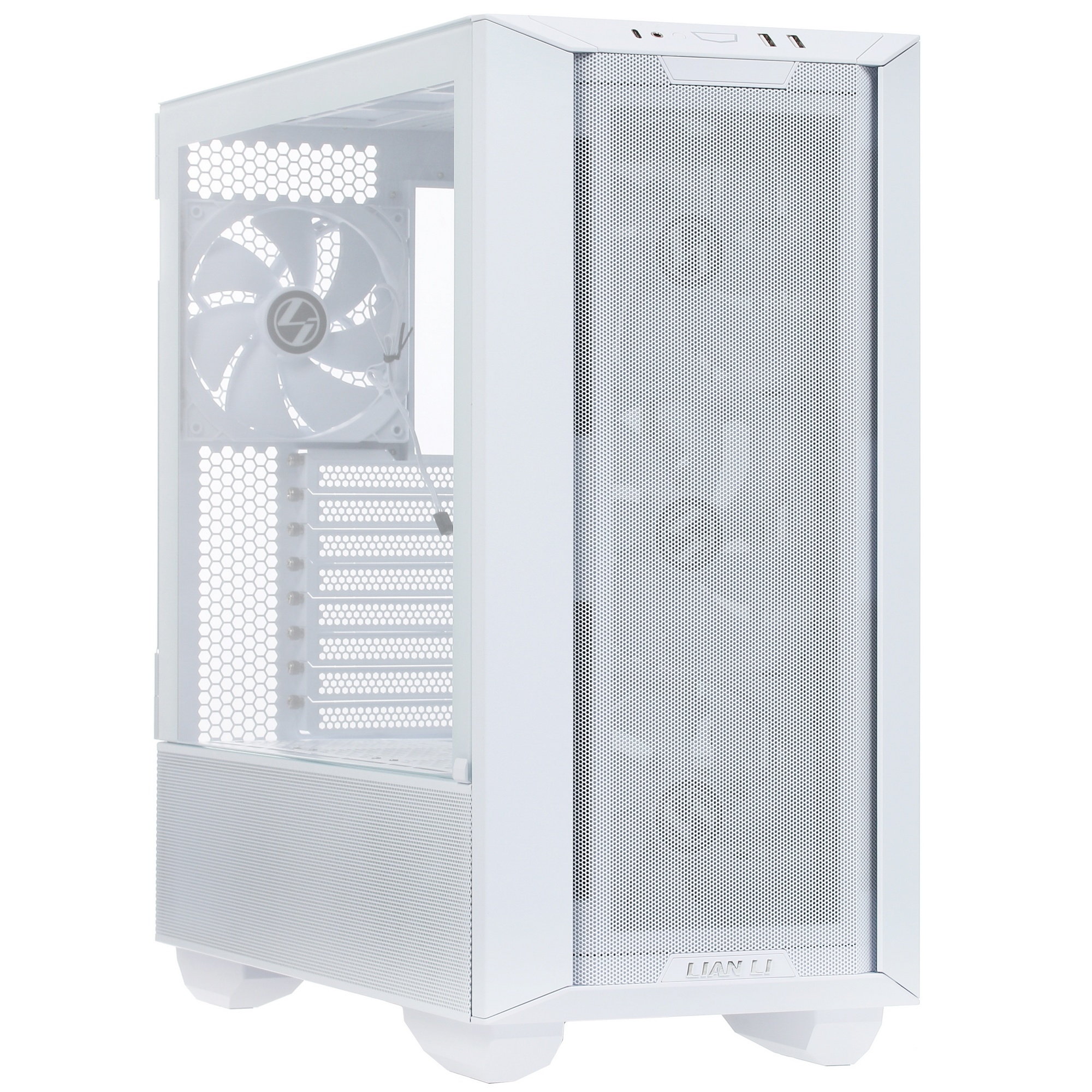 Корпус Lian Li Lancool III / White / Mid-Tower, TG / 4x 140mm fans inc. / G99.LAN3W.10R