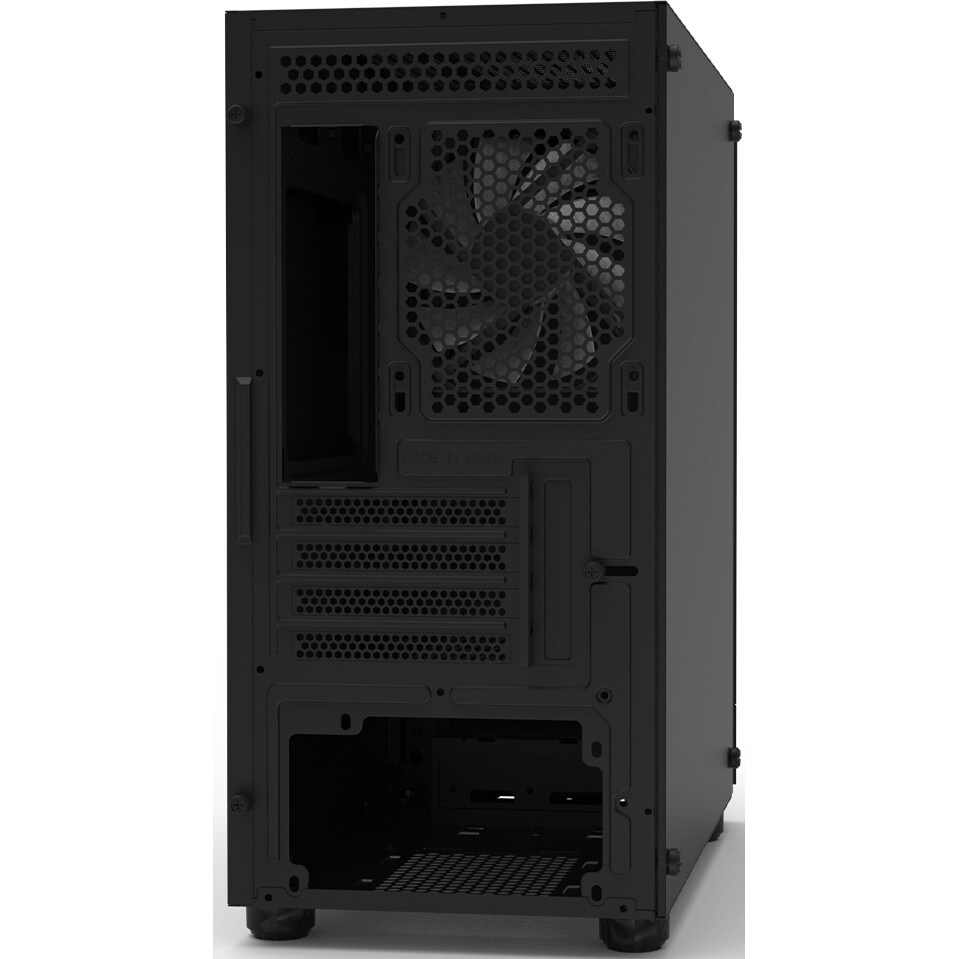 Компьютерный корпус Accord M3301 черный без БП mATX 1xUSB2.0 1xUSB3.0 1xUSB3.1 audio bott PSU