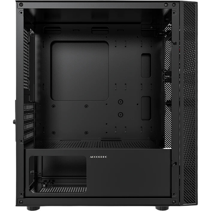 Корпус MiniTower Aerocool  / Formula CS-109-G-BK-v1 (mATX, USB3x1, USB2x2, 120mm RGB fan, без БП) (4