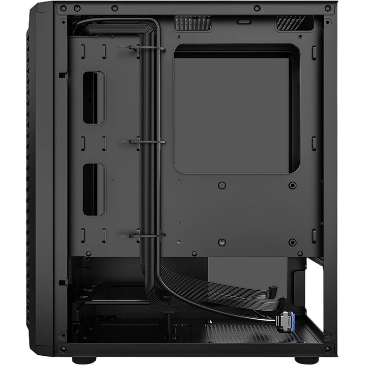 Корпус MiniTower Aerocool  / Formula CS-109-G-BK-v1 (mATX, USB3x1, USB2x2, 120mm RGB fan, без БП) (4