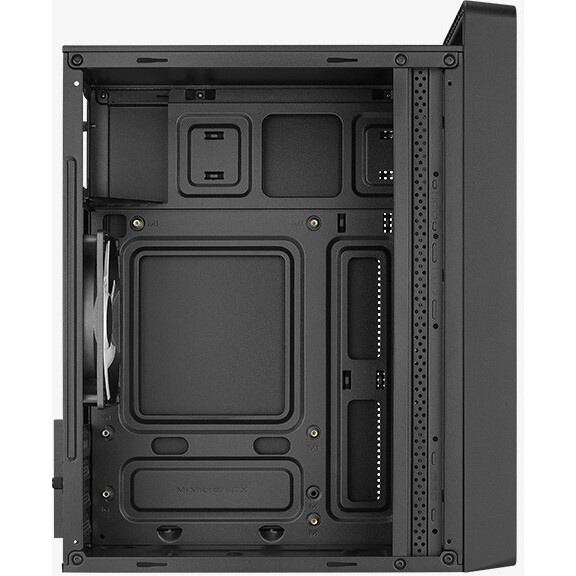 Корпус MiniTower Aerocool  / Formula CS-109-G-BK-v1 (mATX, USB3x1, USB2x2, 120mm RGB fan, без БП) (4