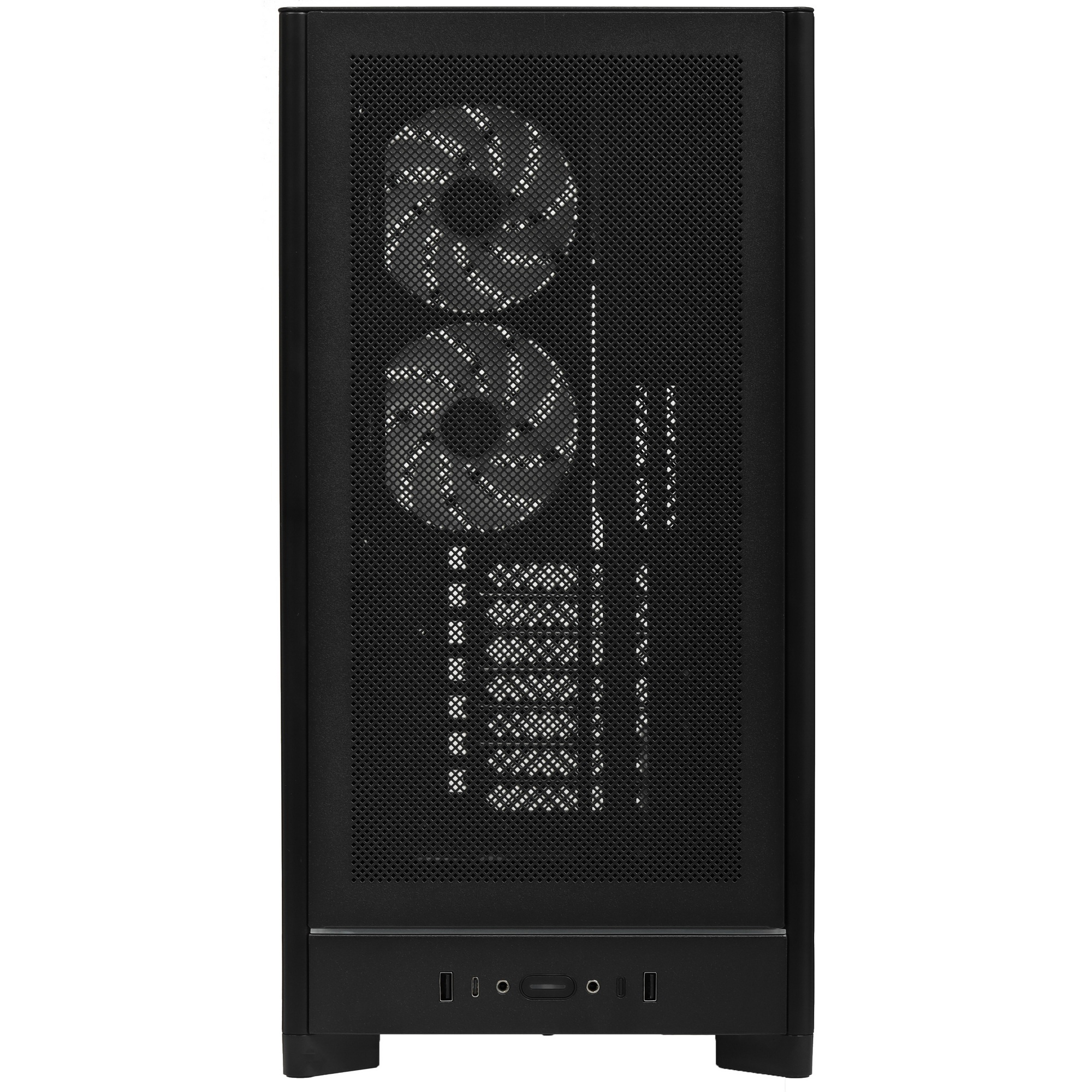 Корпус Montech HS01 PRO черный без БП ATX 5x120mm 2xUSB3.0 1xUSB3.1 audio