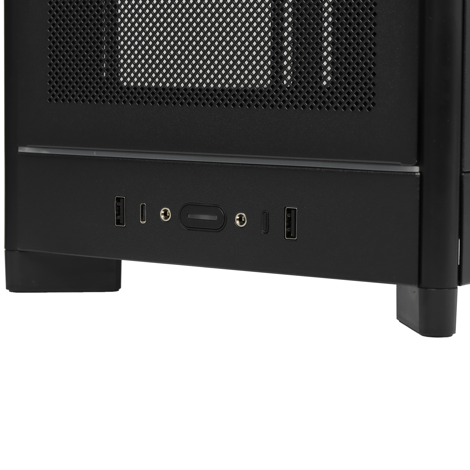 Корпус Montech HS01 PRO черный без БП ATX 5x120mm 2xUSB3.0 1xUSB3.1 audio
