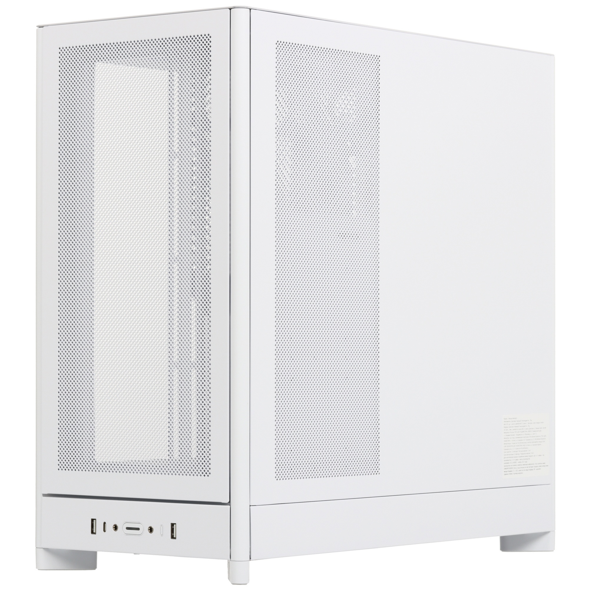 Корпус Montech HS01 белый без БП ATX 2xUSB3.0 audio bott PSU