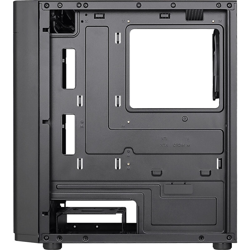 Корпус Aerocool  / Formula CS-111-G-BK-v1 (mATX, 0.5mm, стекло, USB3.0 x1, USB2.0 x2, 1x 12cm Black