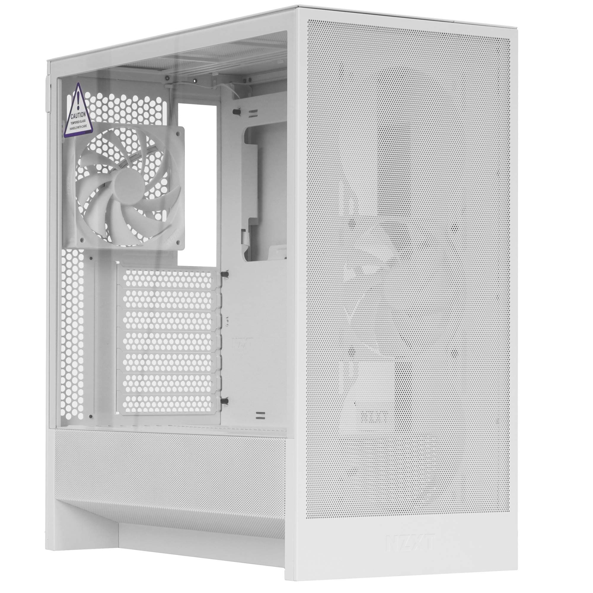 Корпус ПК без блока питания NZXT H5 Flow (2024), Midi-Tower, TG, 2x120mm, 1xUSB-A 3.2 + 1xUSB-C 3.2,