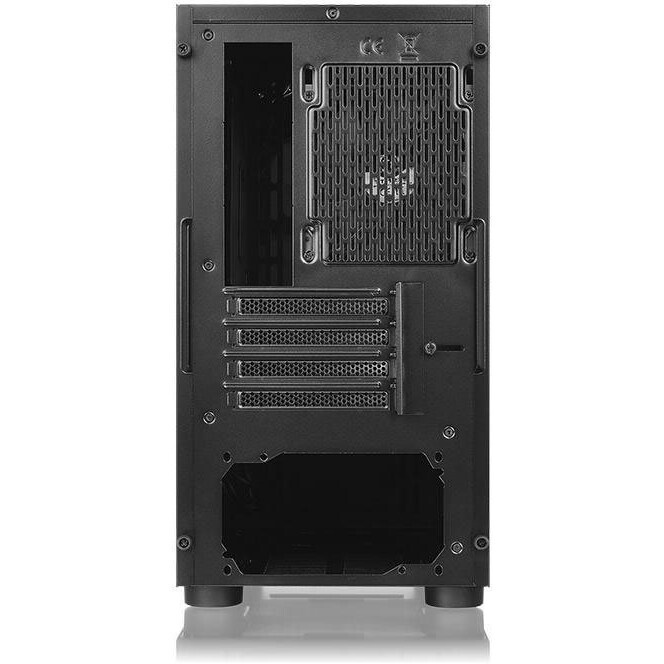 Корпус без блока питания HSPD M210, Mesh Mid Tower, Black, 0.7 SPCC, 1x90mm mATX, mITX 140/280/150mm