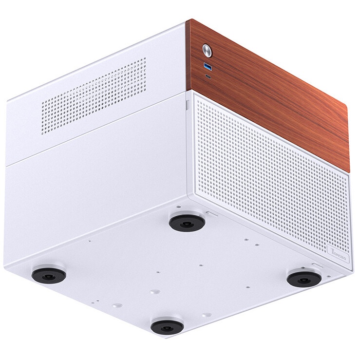 Корпус без блока питания HSPD M210, Mesh Mid Tower, Black, 0.7 SPCC, 1x90mm mATX, mITX 140/280/150mm
