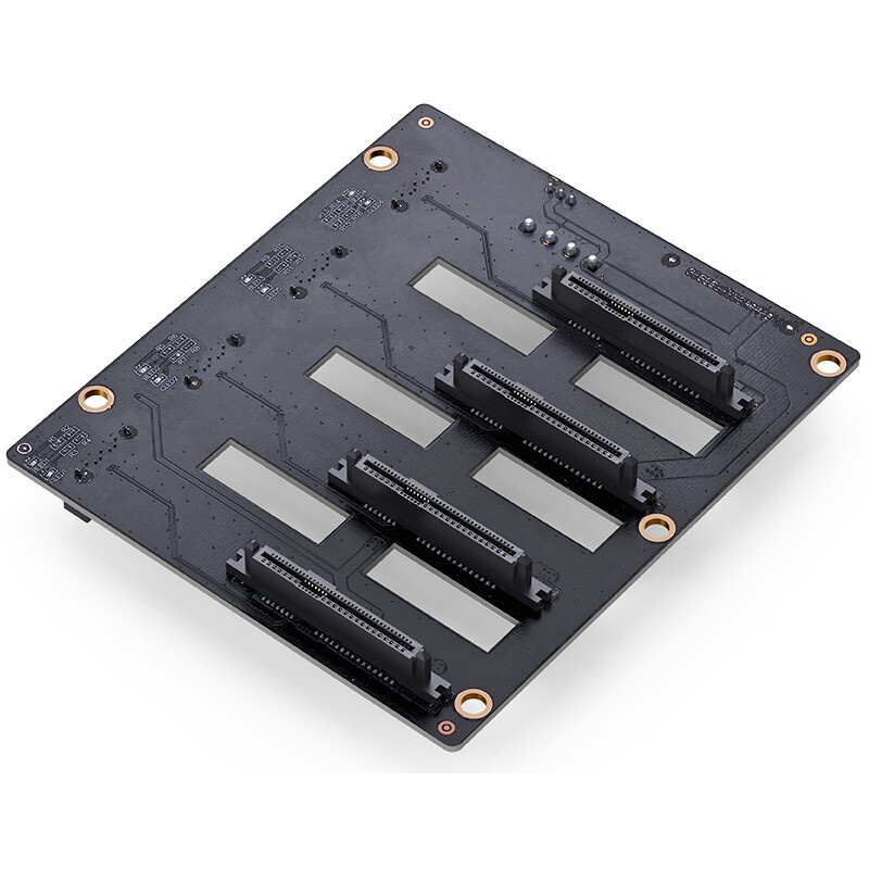 Корпус без блока питания HSPD M210, Mesh Mid Tower, Black, 0.7 SPCC, 1x90mm mATX, mITX 140/280/150mm