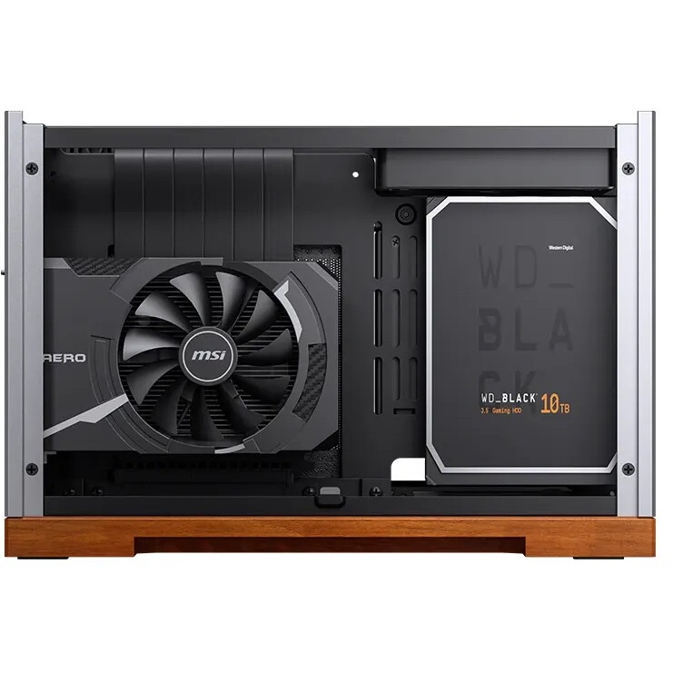 Корпус без блока питания HSPD M210, Mesh Mid Tower, Black, 0.7 SPCC, 1x90mm mATX, mITX 140/280/150mm