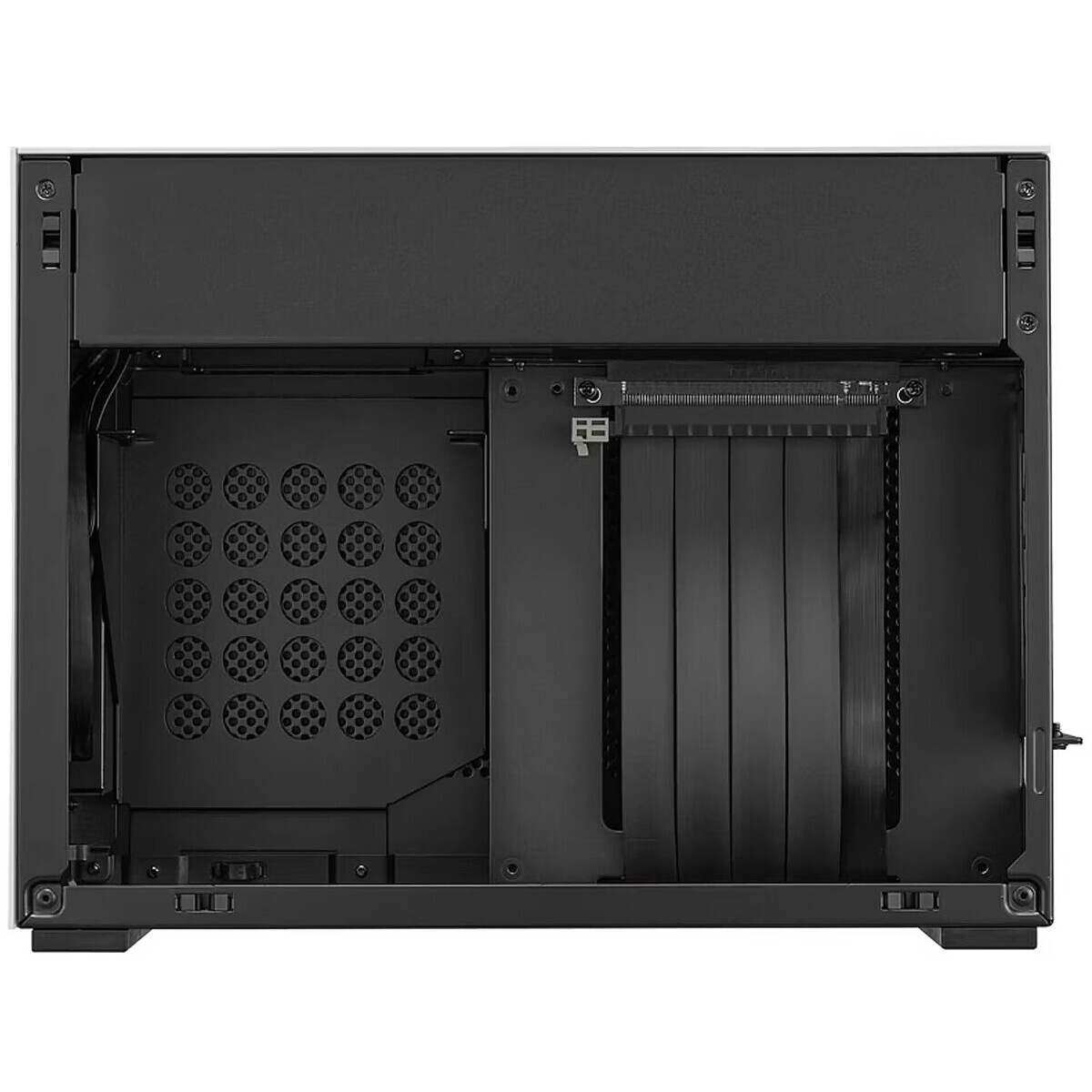 Корпус без блока питания HSPD M210, Mesh Mid Tower, Black, 0.7 SPCC, 1x90mm mATX, mITX 140/280/150mm