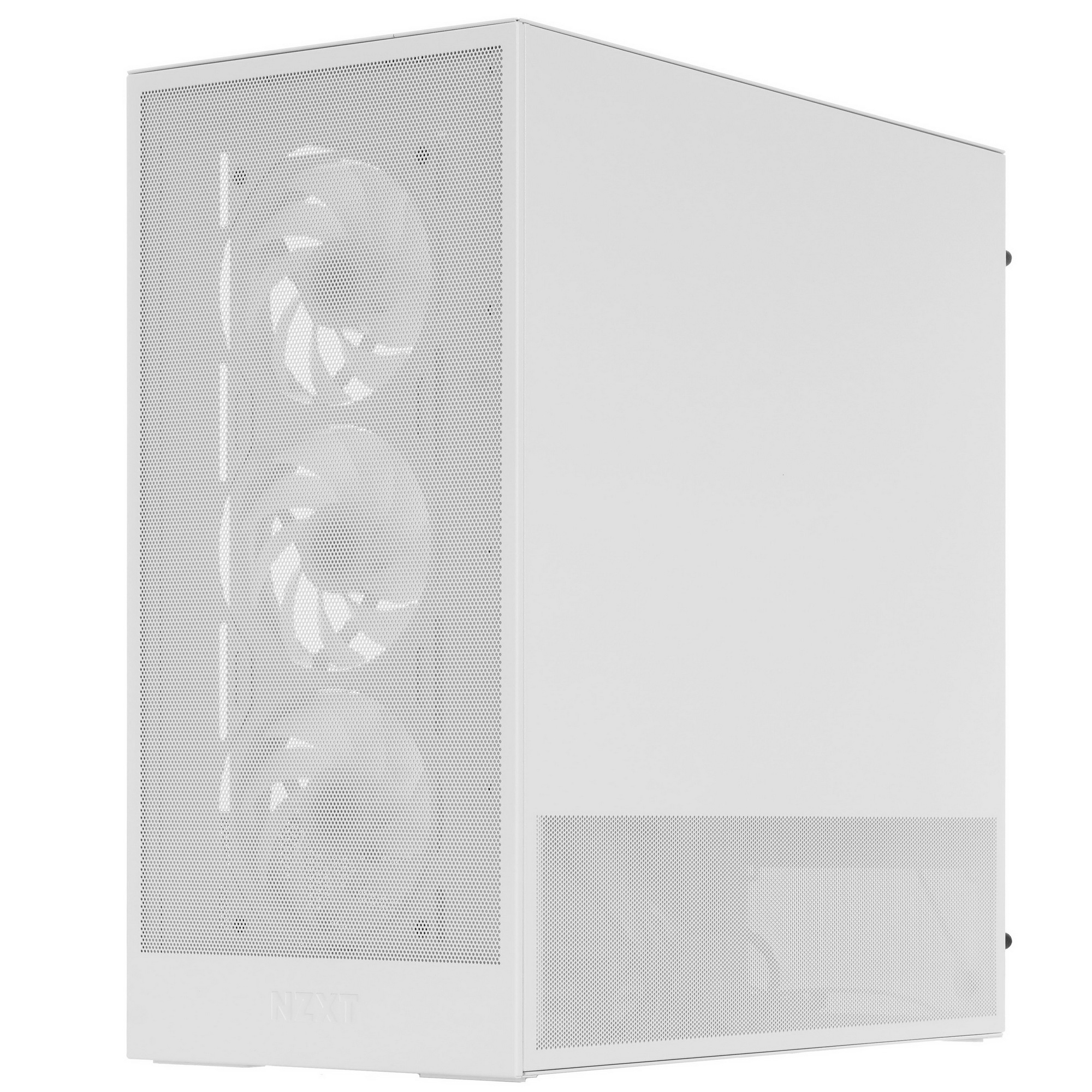 Корпус ПК без блока питания NZXT H5 Flow RGB, Midi-Tower, TG, 4x120mm RGB, 1xUSB-A 3.2 + 1xUSB-C 3.2