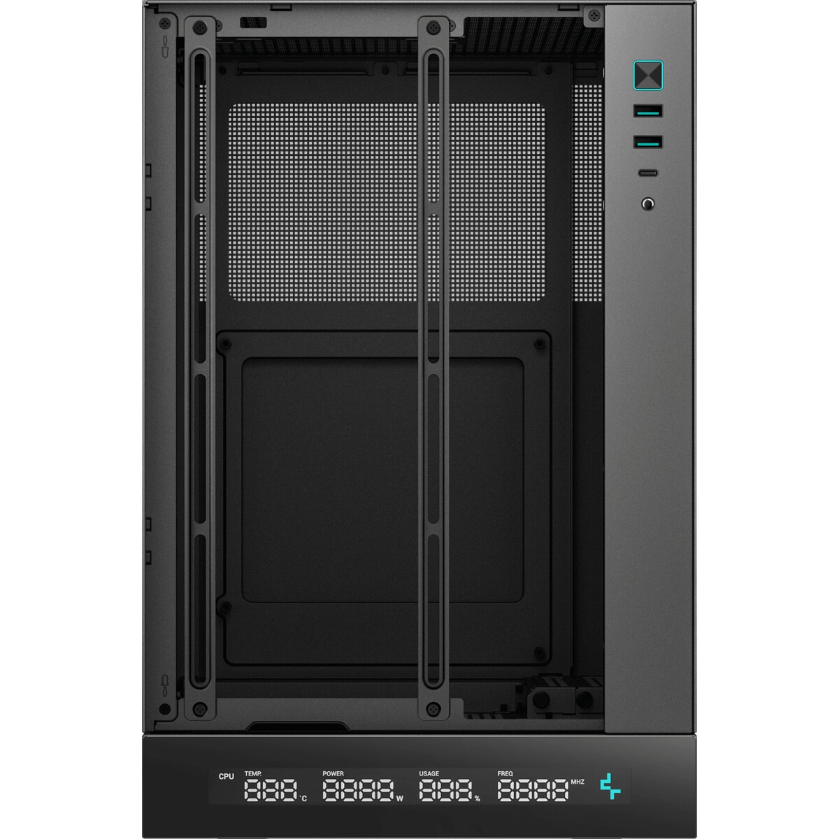 Корпус без блока питания Fractal Design Terra, Mini-Tower, no fans, 1xUSB-A 3.0 + 1xUSB 3.2 Type-C,