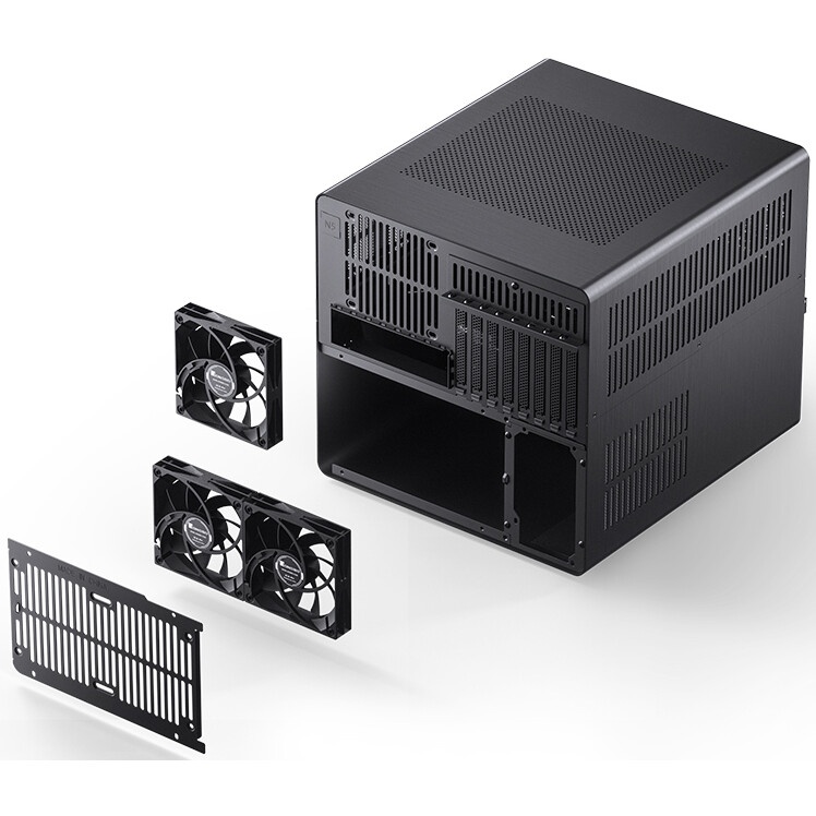 Корпус без блока питания Fractal Design Terra, Mini-Tower, no fans, 1xUSB-A 3.0 + 1xUSB 3.2 Type-C,